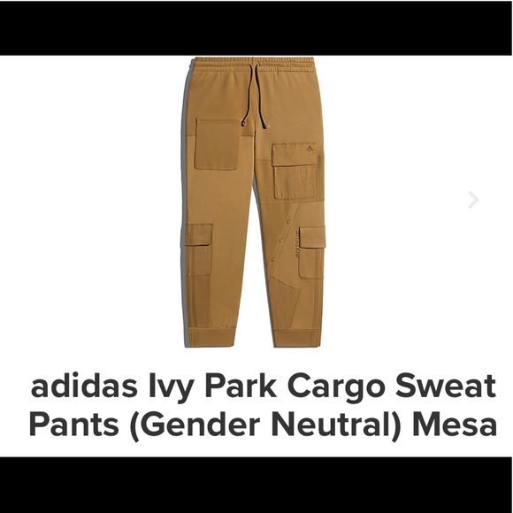 Adidas Ivy Park Cargo Pants Messa Size XL - Picture 2 of 4